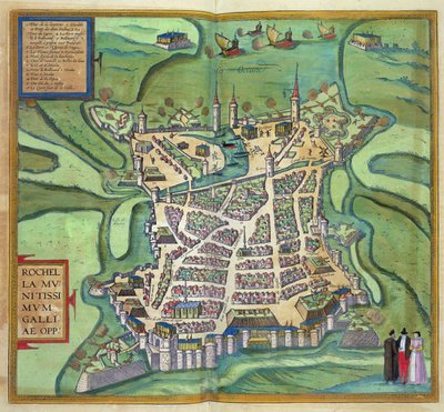 Carte de La Rochelle, de 