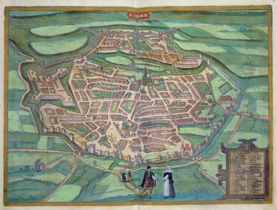 Carte de Metz, de 