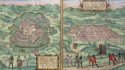 Carte du Mexique et de Cuzco, de 