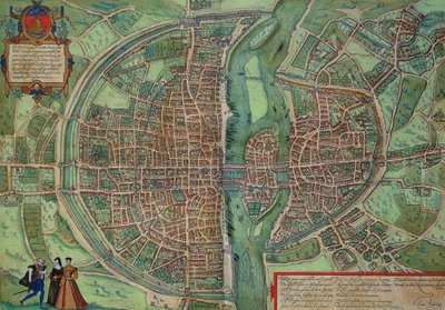 Carte de Paris, de 