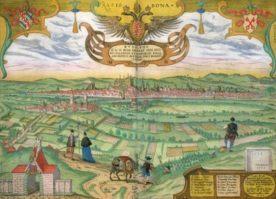 Carte de Ratisbonne, de 