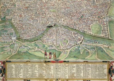 Carte de Rome, de 