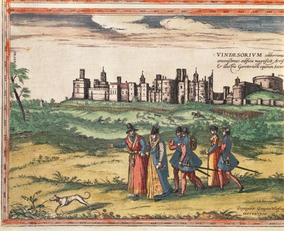 Vue du Château de Windsor, de 