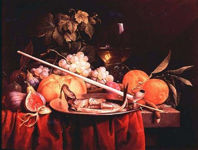 Nature morte avec pipe en terre - Joris van Son