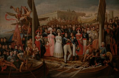 Ferdinand VII débarque à Puerto de Santa María - José Aparicio