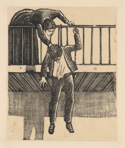 Une femme découvrant un homme qui s
