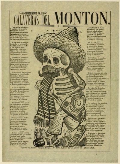 Calavera des masses, n° 2 - José Guadalupe Posada