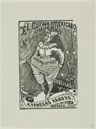 Clown mexicain, no 6 - José Guadalupe Posada