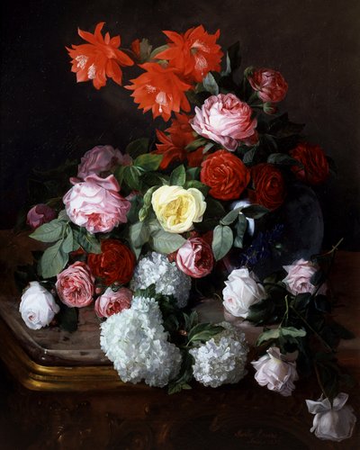 Nature morte de fleurs - José María Bracho Murillo