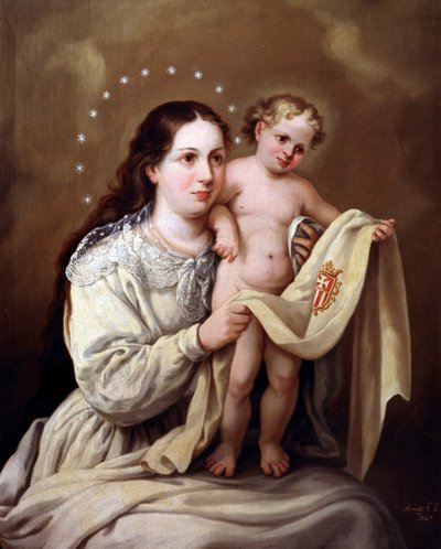 Vierge de la Miséricorde - Jose Agustin Arrieta