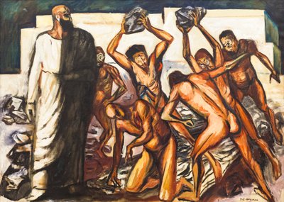 Le Martyre de Saint Étienne - José Clemente Orozco