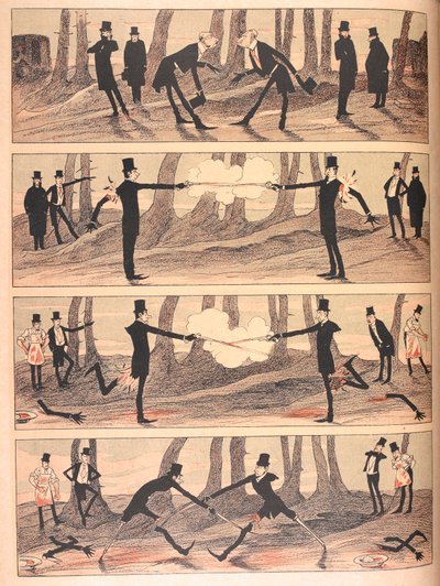 Un duel avec des conditions sévères - Josef Benedikt engl