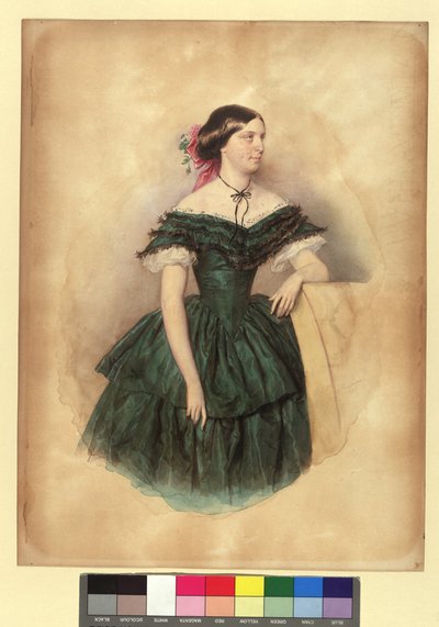 Violetta von Schmerling, épouse Bienerth - Josef Kriehuber