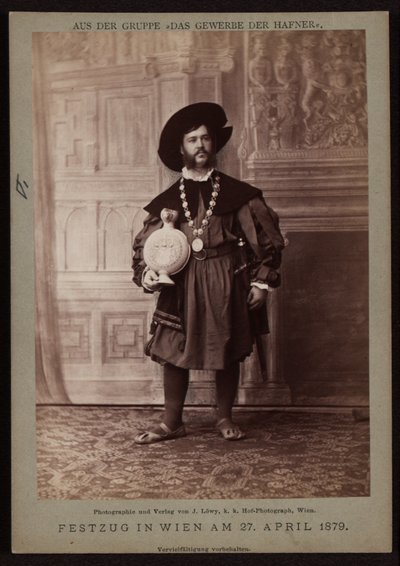 Jean Roth, poêlier lors du défilé Makart de 1879 - Josef Löwy