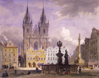Fontaine Krocín, Prague, 1864 - Josef Vojtech Hellich