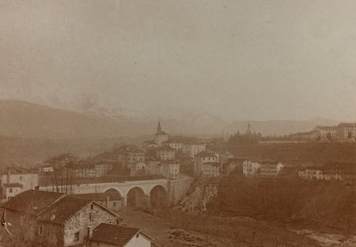 Album "Meine weltkriegs - Erinnerungen South-West Front (Carinthie, Italie, Tyrol du Sud) 31/03/1915-12/11/1918 - Josef Zohles Wien": vue de Tonia - Josef Zohles