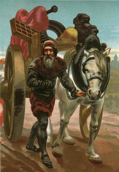 Gutenberg expulsé de Strasbourg - Josep or Jose Planella Coromina