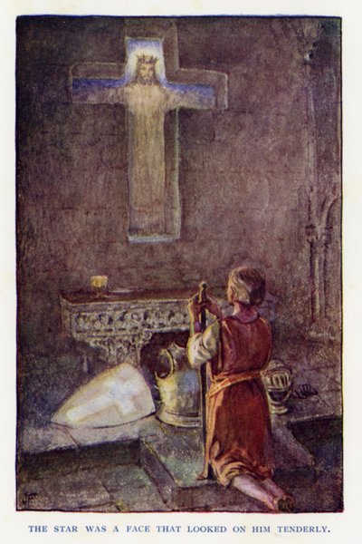 Illustration pour Sir Knight of the Splendid Way - Joseph (after) Finnemore