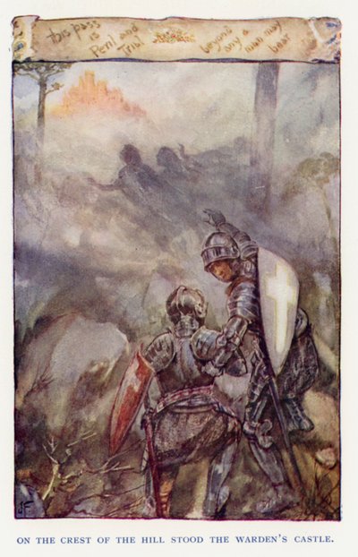 Illustration pour Sir Knight of the Splendid Way - Joseph (after) Finnemore