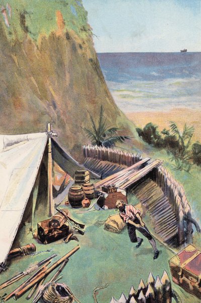 Robinson Crusoé : Je collecte mes provisions - Joseph (after) Finnemore