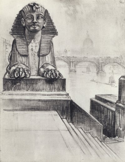 Le Sphinx - Joseph (after) Pennell