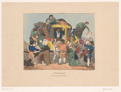 Passagers descendant d