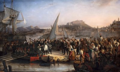 Napoléon quittant l