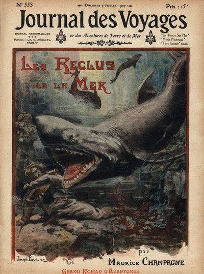 Un requin attaque un plongeur - Joseph Beuzon