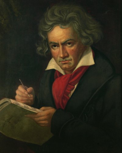 Ludwig van Beethoven ... (huile sur toile) - Joseph Carl Stieler
