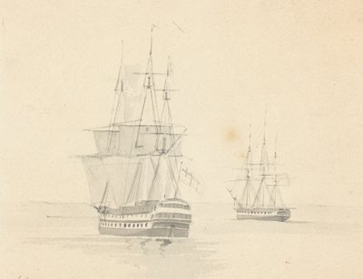 Frégate et Corvette, Poupe en Avant - Joseph Cartwright