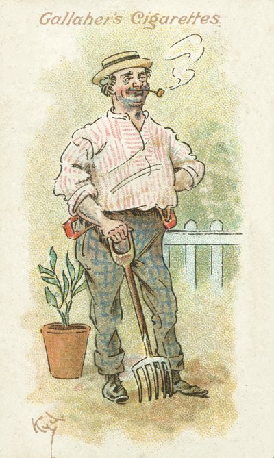 Les adeptes du tabac n°22 - Joseph Clayton (1856 1937) Clarke