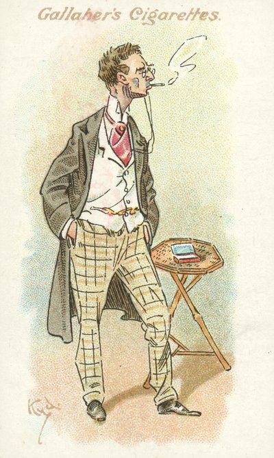 Les Dévots du tabac No 6 - Joseph Clayton (1856 1937) Clarke