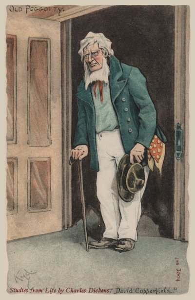 Old Peggotty, David Copperfield - Joseph Clayton  Clarke