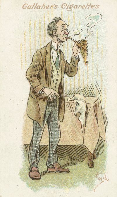 Dévots du tabac No 39 - Joseph Clayton (1856 1937) Clarke