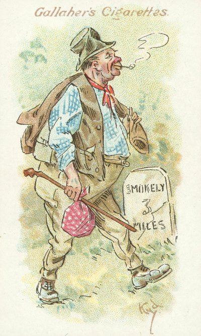 Les dévots du tabac No 3 - Joseph Clayton (1856 1937) Clarke