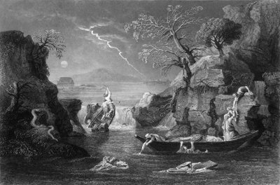Le même jour, toutes les fontaines du grand abîme furent rompues..., milieu du XIXe siècle - Joseph Clayton Bentley