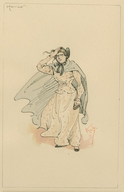 Mlle Harriet Carker, c.1920s - Joseph Clayton Clarke