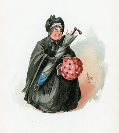 Mrs Gamp, illustration de 