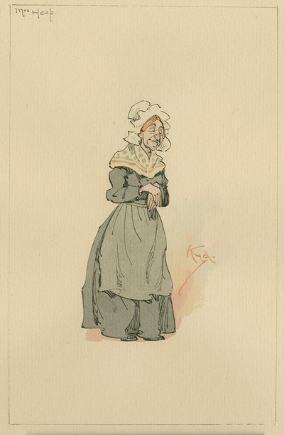 Mme Heep, vers les années 1920 - Joseph Clayton Clarke