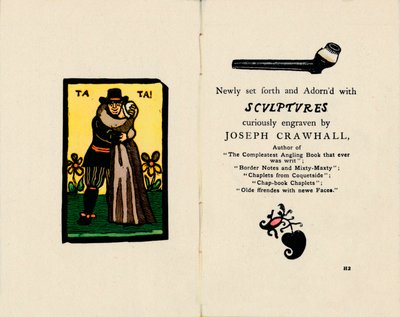 La première renaissance du style Chap-Book, 1885 - Joseph Crawhall