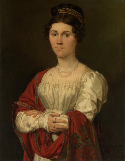Portrait de Maria Jozefa Pavot - Joseph Denis Odevaere