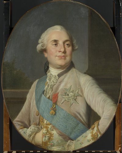 Portrait de Louis XVI, roi de France - Joseph Duplessis (workshop of)