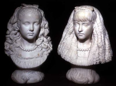 Effie et Mary Millais - Joseph Edgar Boehm