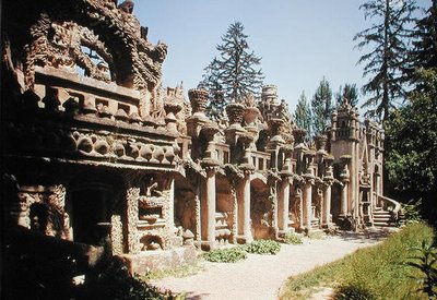 Le Palais Idéal, construit entre 1879 et 1912 - Joseph Ferdinand Cheval