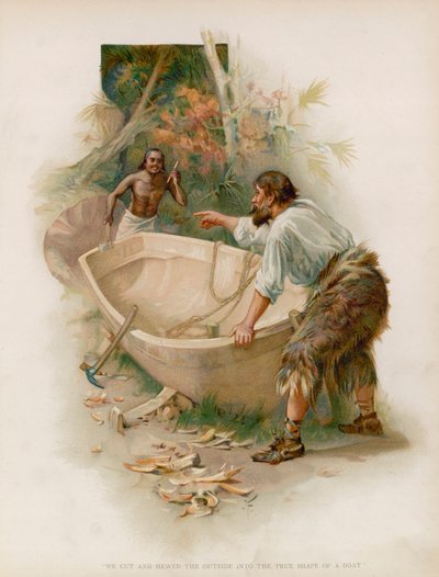 Illustration pour Robinson Crusoé - Joseph Finnemore