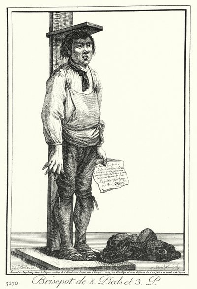 Un Cinglé de Cinq Pieds Trois Pouces - Joseph Franz von (after) Goez