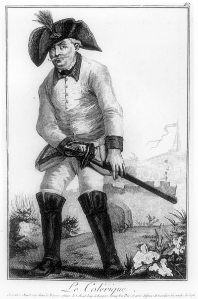 Colérique, de 