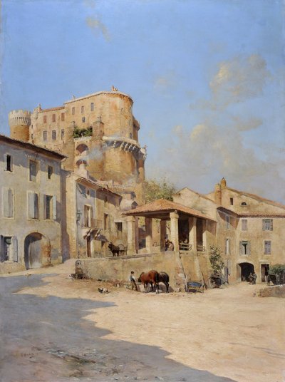 Le château des Isnard à Suze-la-Rousse - Joseph Garibaldi