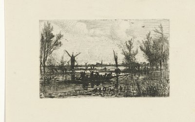 Vue de rivière - Joseph Hartogensis