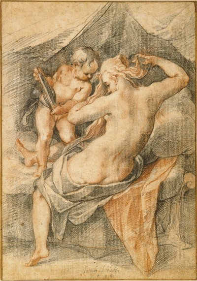 French : Vénus devant le miroir The Toilette of Venus - Joseph Heintz the Elder